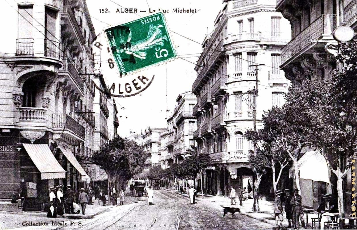 2884- Alger - Rue Michelet - 1912.jpg